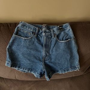 Abercrombie & Fitch Natural rise Jean shorts